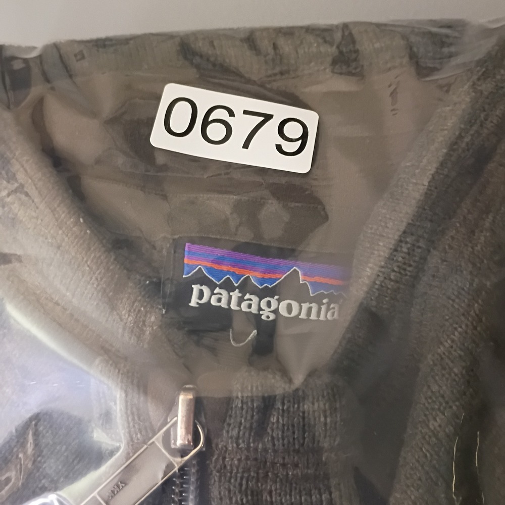 Patagonia Better Sweater Vest Mens XL Brown Full Zip Fleece 25881 FA15 - Picture 10 of 10